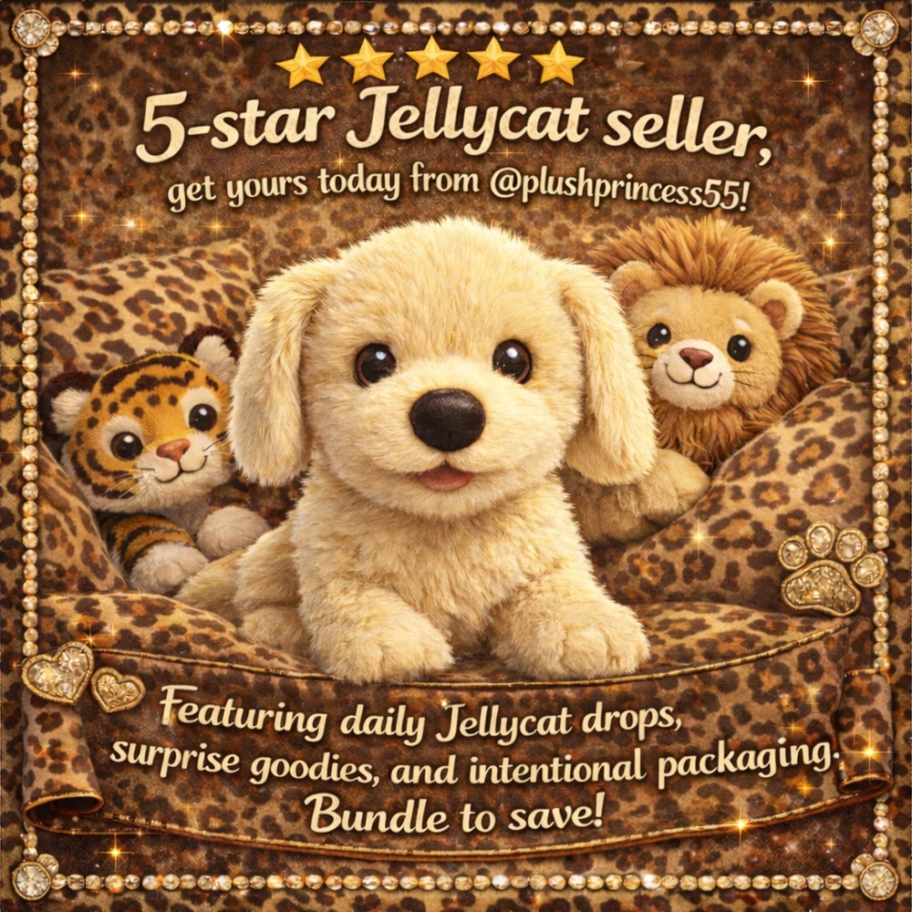 Jellycats for Sale! 100% Authentic